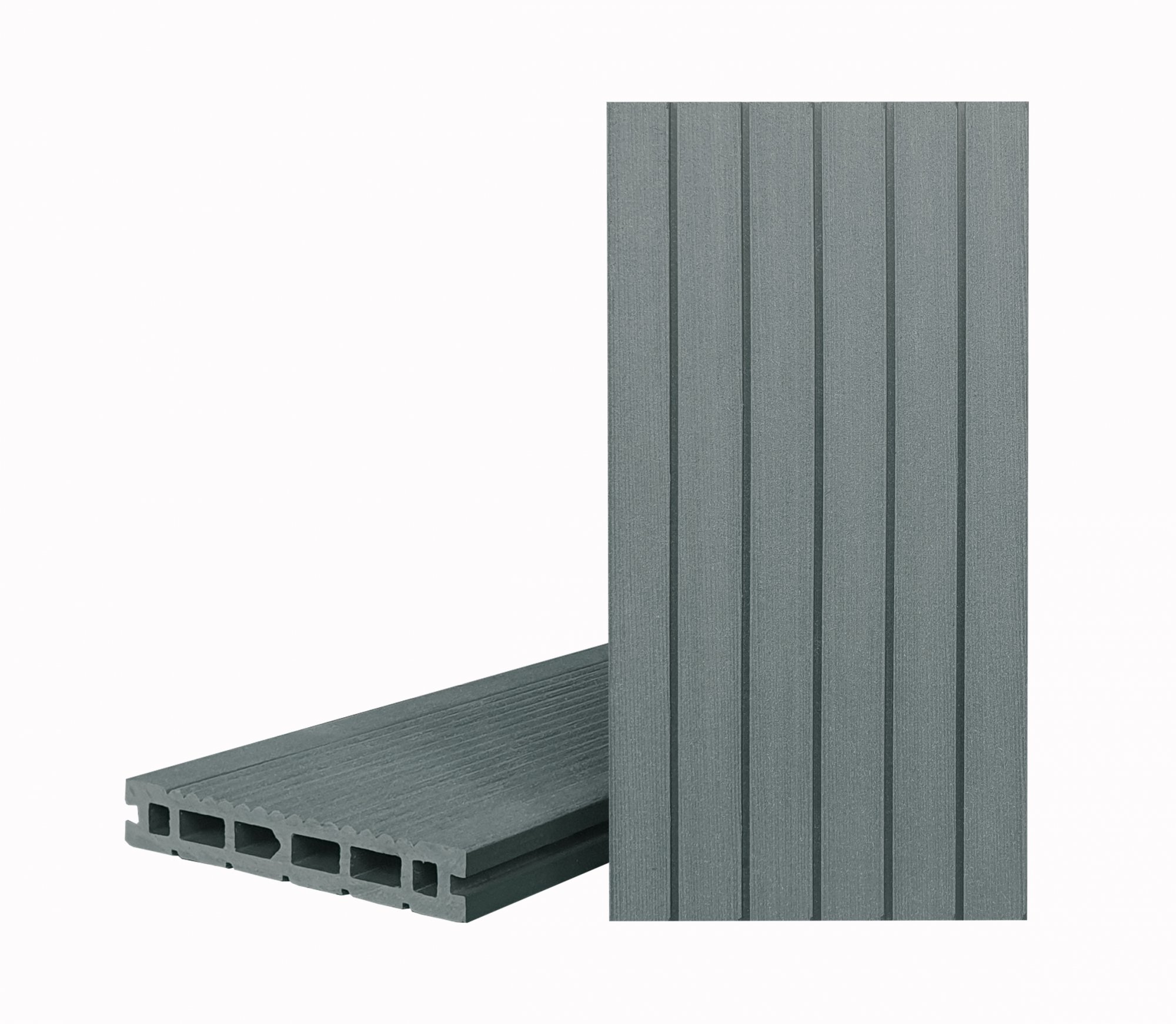 Доска террасная ТЕРРАпол пустотелая с пазом КЛАССИК Патио Анис 147х24х4000мм купить в Санкт-Петербурге