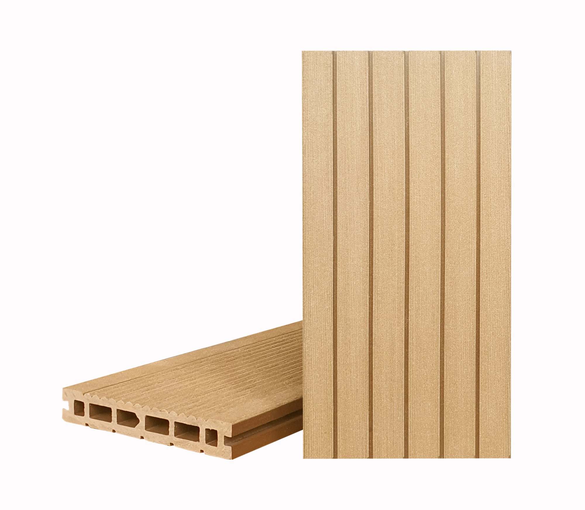 Террасная доска Террапол Классик Дуб Севилья пустотелая с пазом патио, 4м купить в Санкт-Петербурге