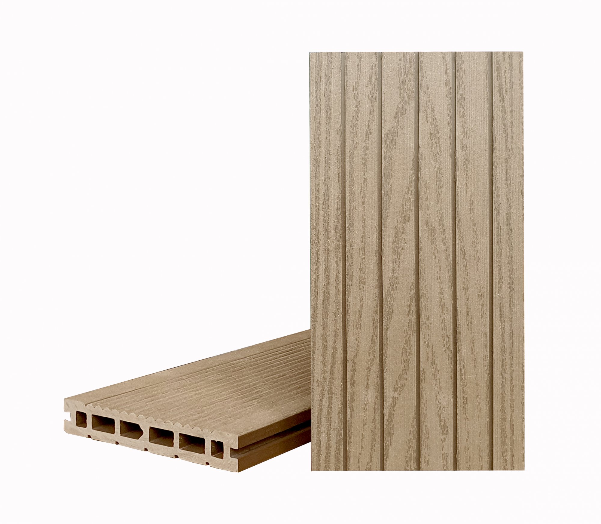 Доска террасная ТЕРРАпол пустотелая с пазом КЛАССИК Кантри Арахис 147х24х4000мм купить в Санкт-Петербурге