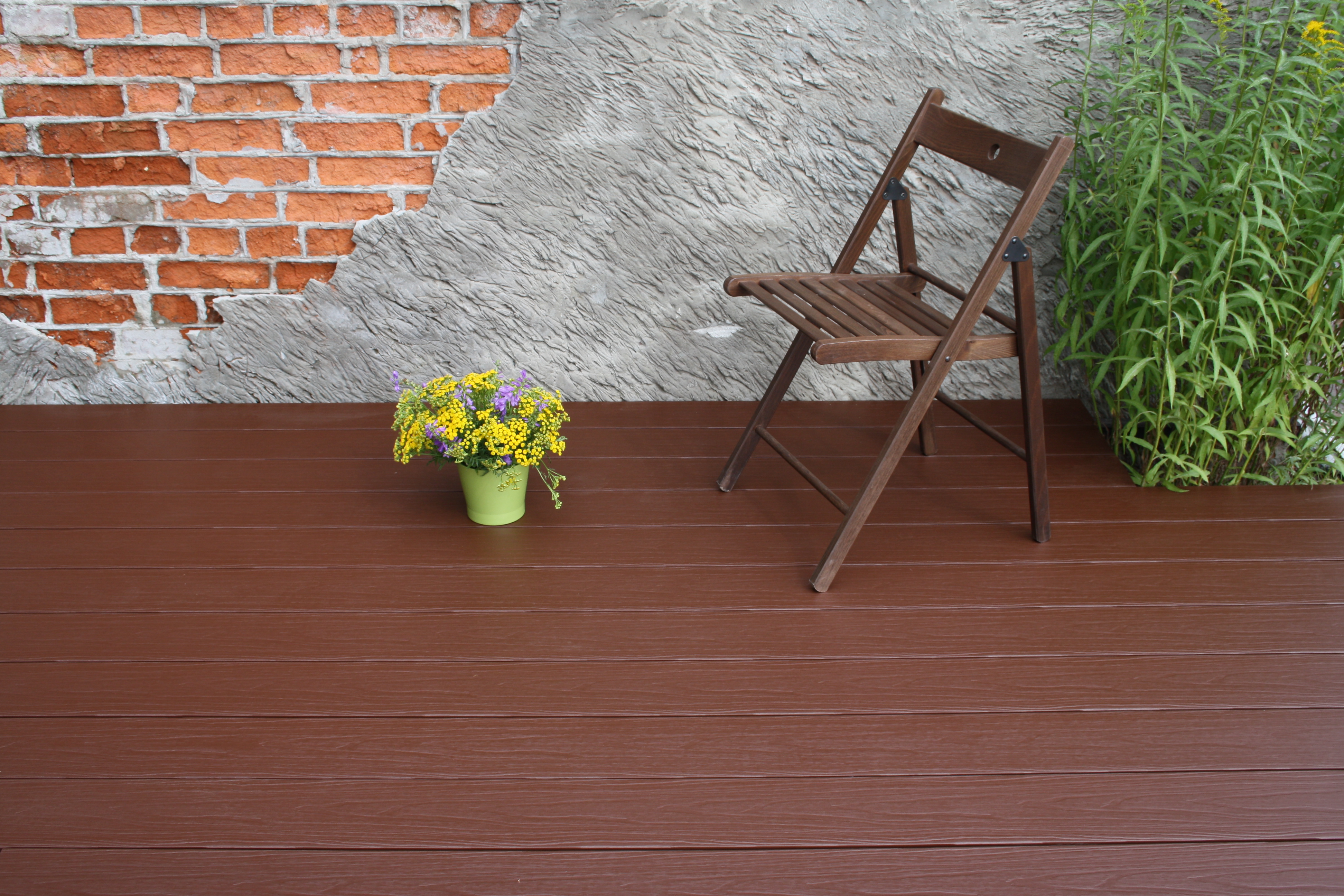 Террасная доска Практик Яшма коэкструзия моноколор , 3м купить в Санкт-Петербурге