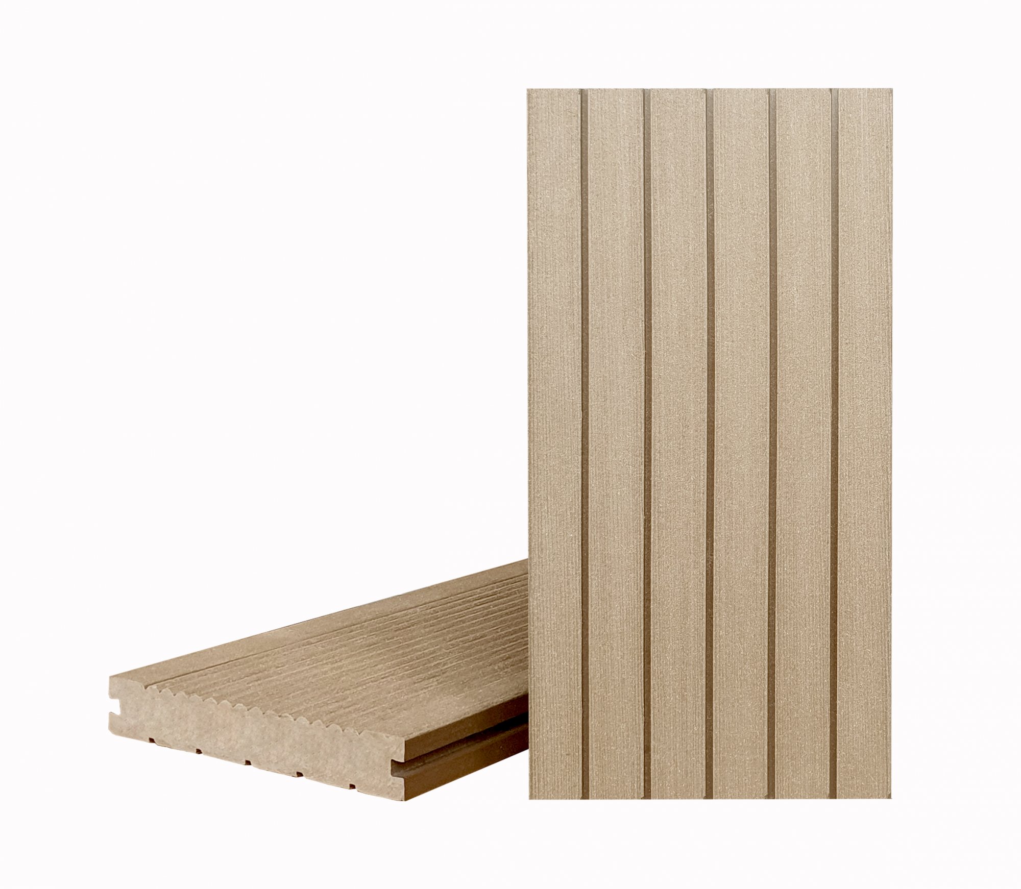 Террасная доска Террапол Классик Арахис полнотелая с пазом патио 3м купить в Санкт-Петербурге