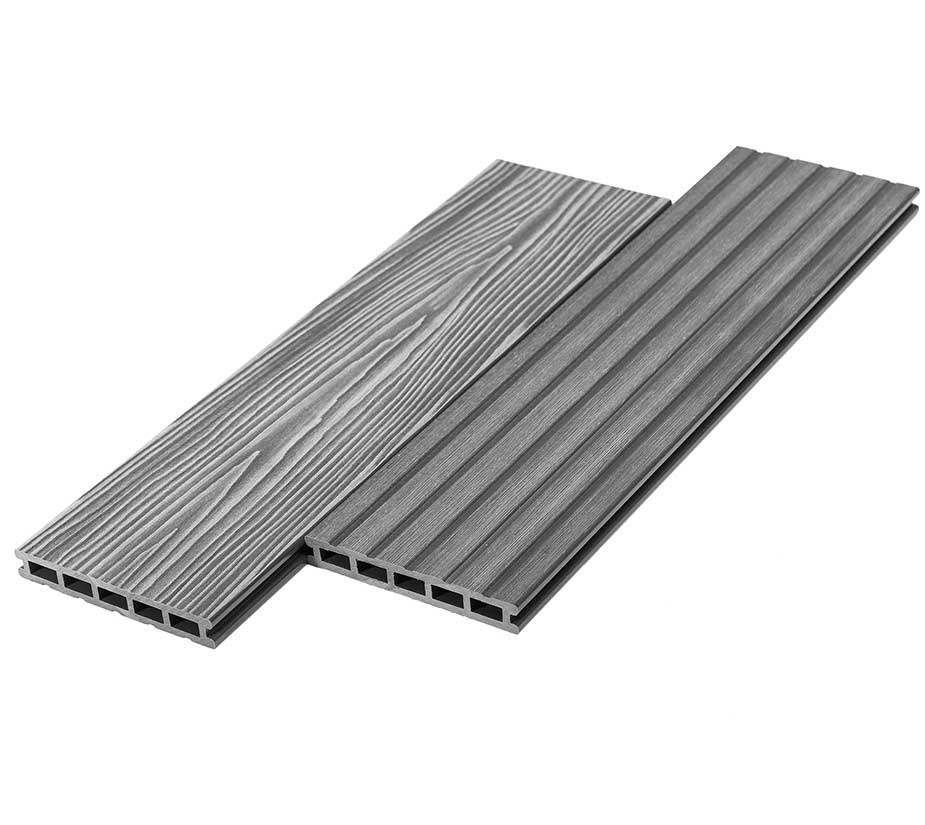 Террасная доска из ДПК UnoDeck Mogano, серый 4м  купить в Санкт-Петербурге