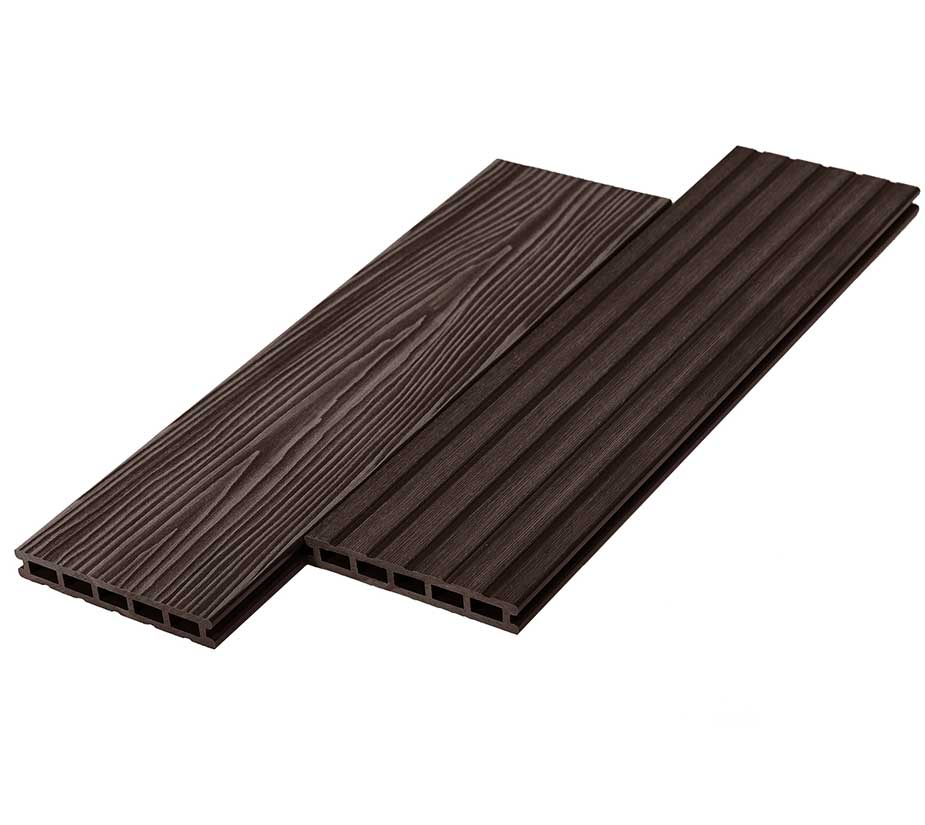 Террасная доска из ДПК UnoDeck Mogano, венге 4м  купить в Санкт-Петербурге