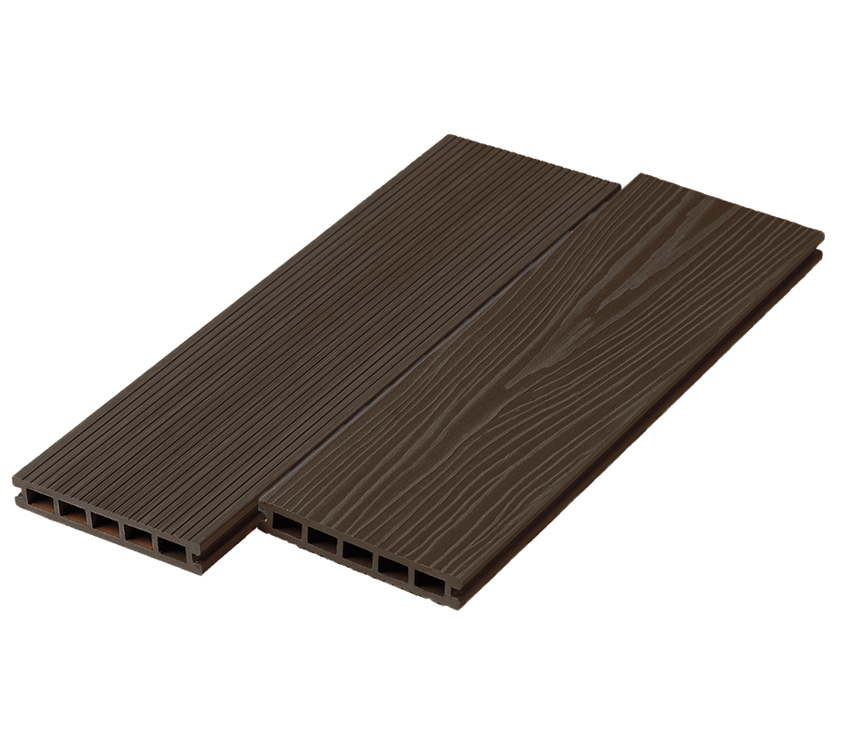 Террасная доска из ДПК UnoDeck Ultra, венге 3м купить в Санкт-Петербурге