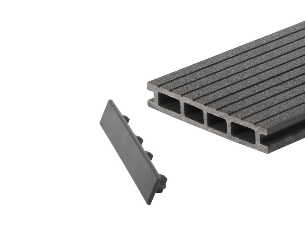 Торцевая заглушка GRINDERDECO, пластик, для доски ДПК, 150х25мм, уп=10шт купить в Санкт-Петербурге