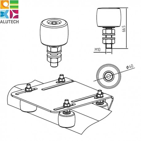 Ролик поддерживающий купить в Санкт-Петербурге