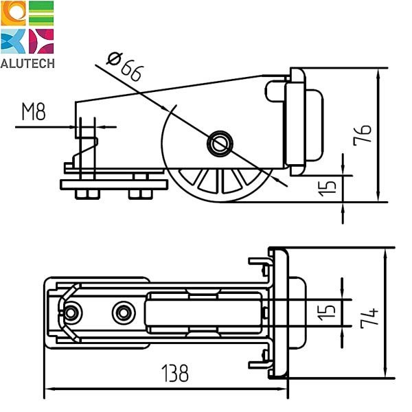 Ролик опорный купить в Санкт-Петербурге