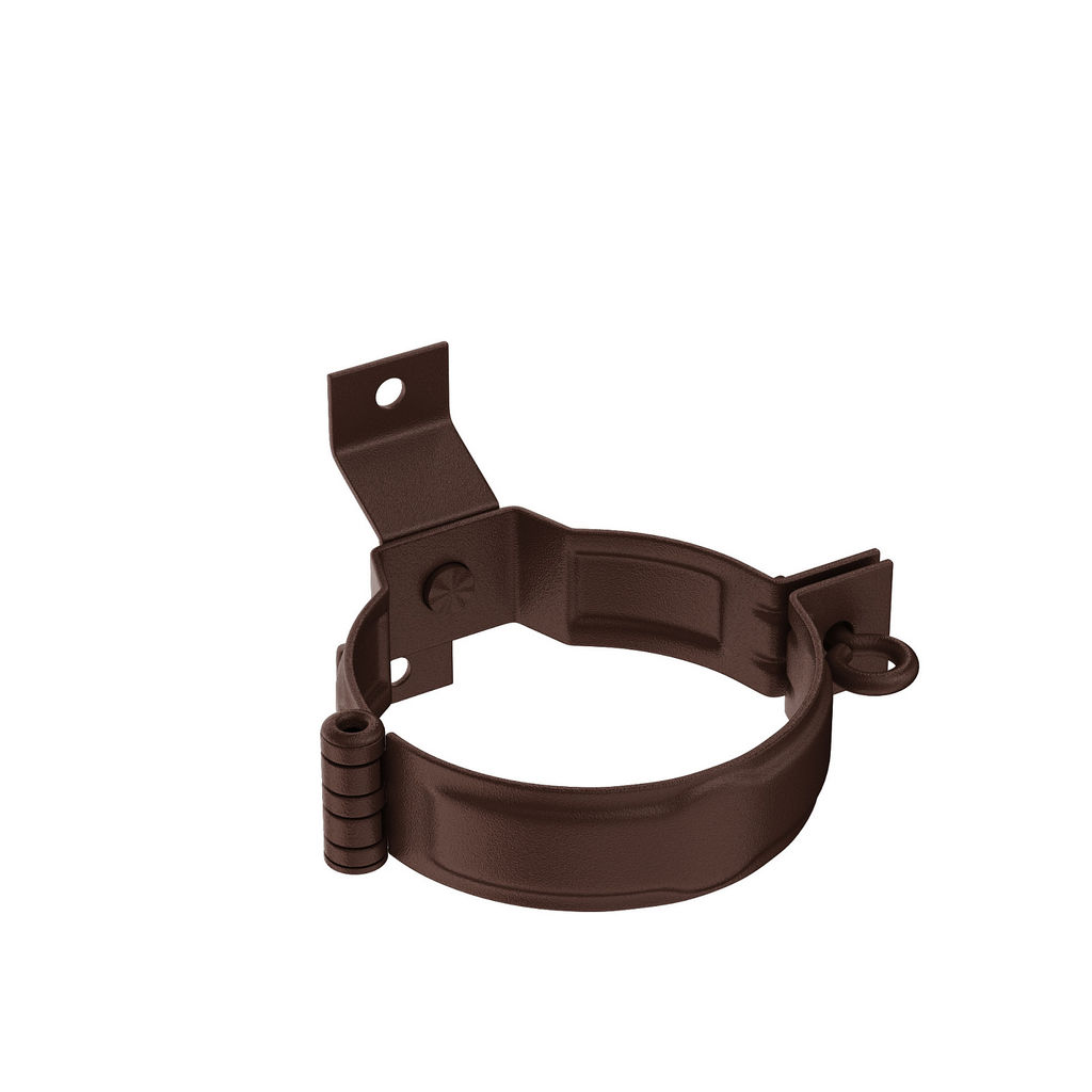 Декоративный хомут трубы под дерево металлический матовый купить в Санкт-Петербурге