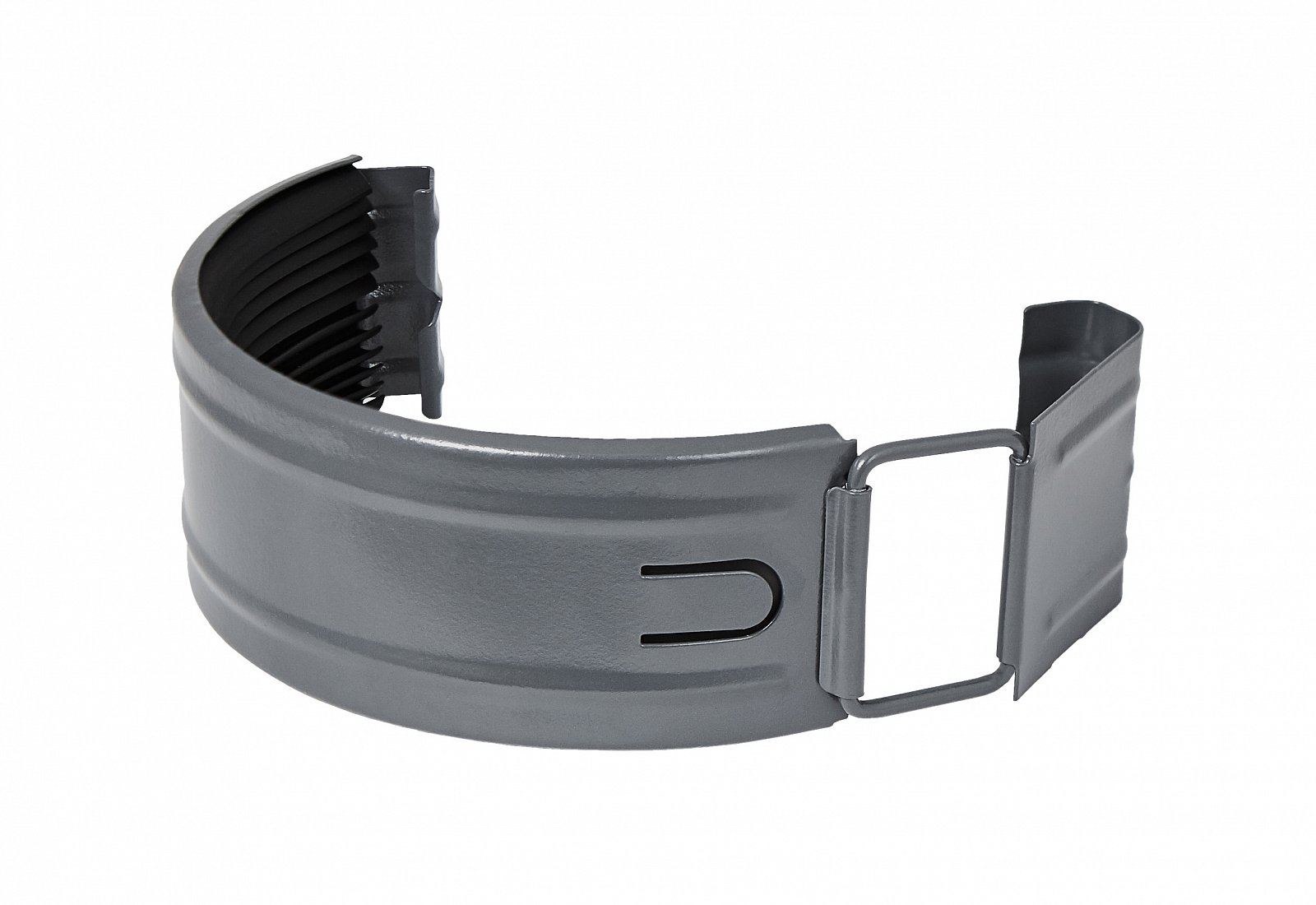 Соединитель желоба в комплекте металлический матовый купить в Санкт-Петербурге