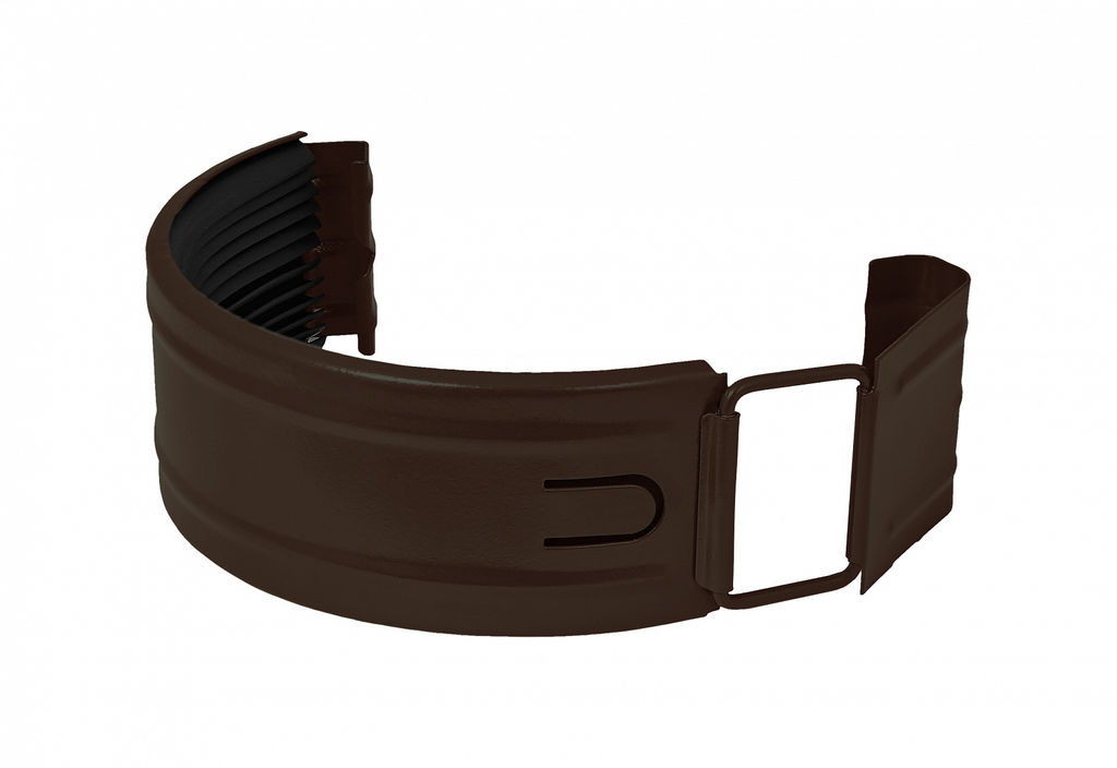 Соединитель желоба в комплекте металлический матовый купить в Санкт-Петербурге