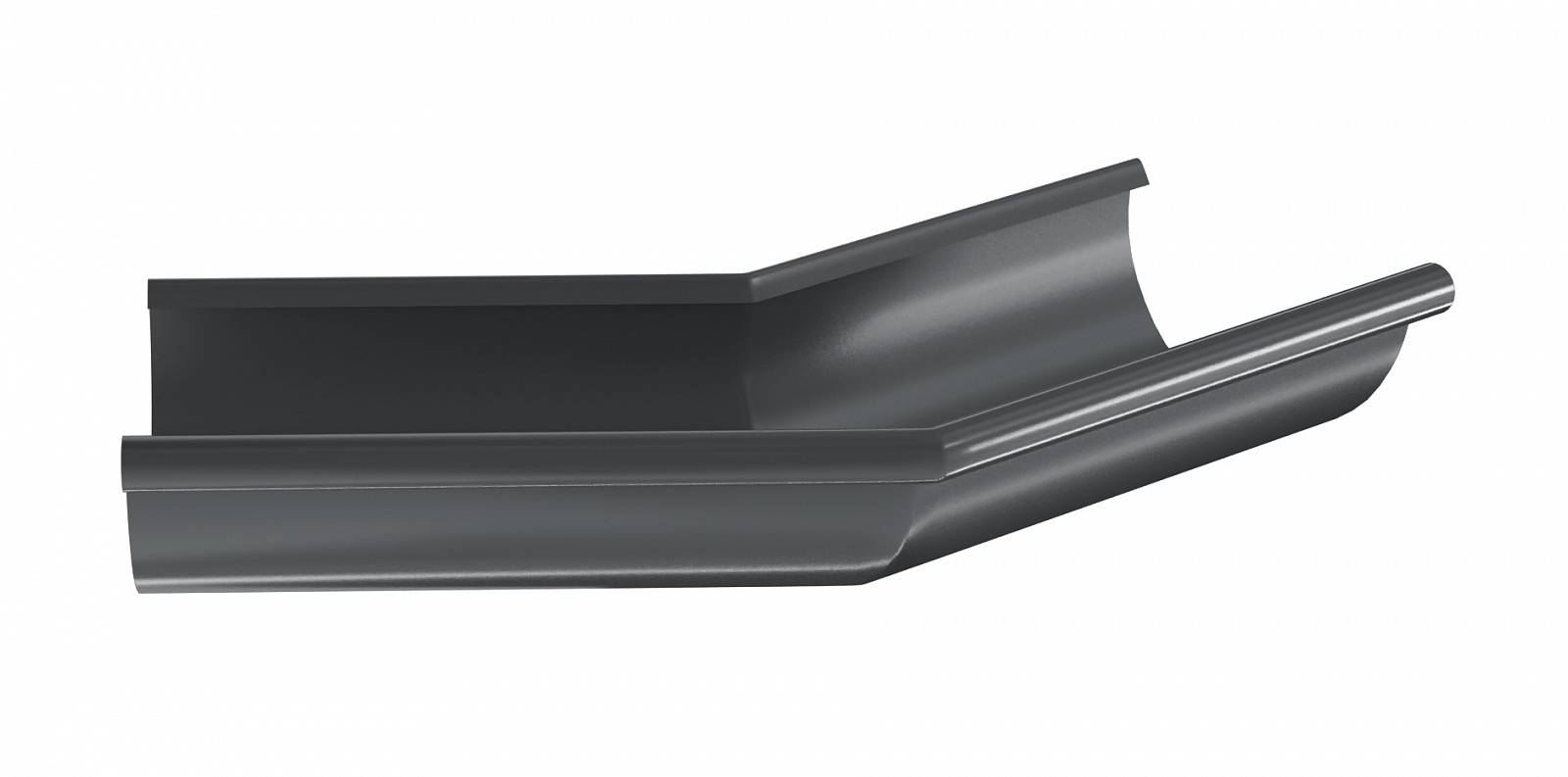 Угол желоба наружный 135°металлический матовый купить в Санкт-Петербурге