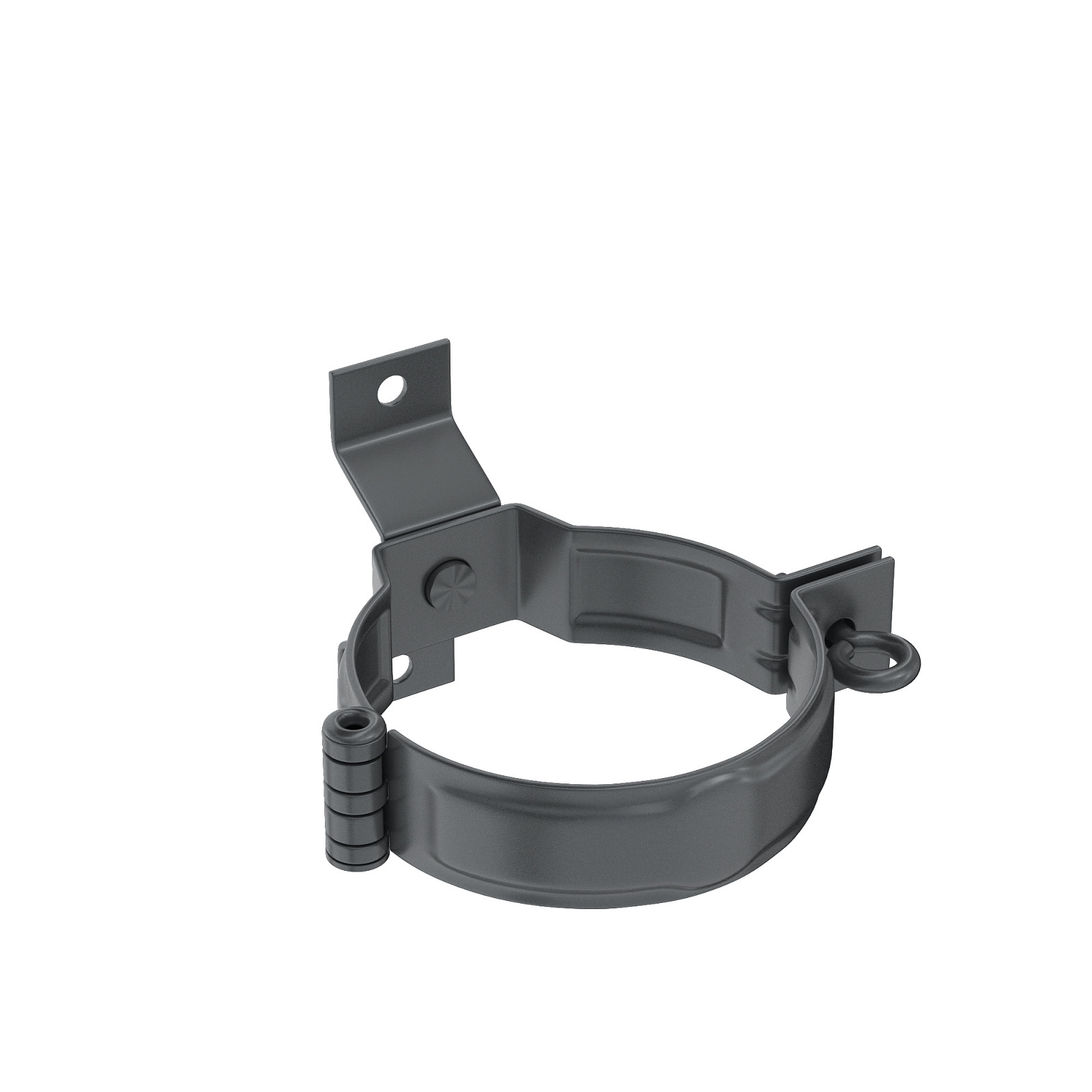 Декоративный хомут трубы под дерево металлический матовый купить в Санкт-Петербурге