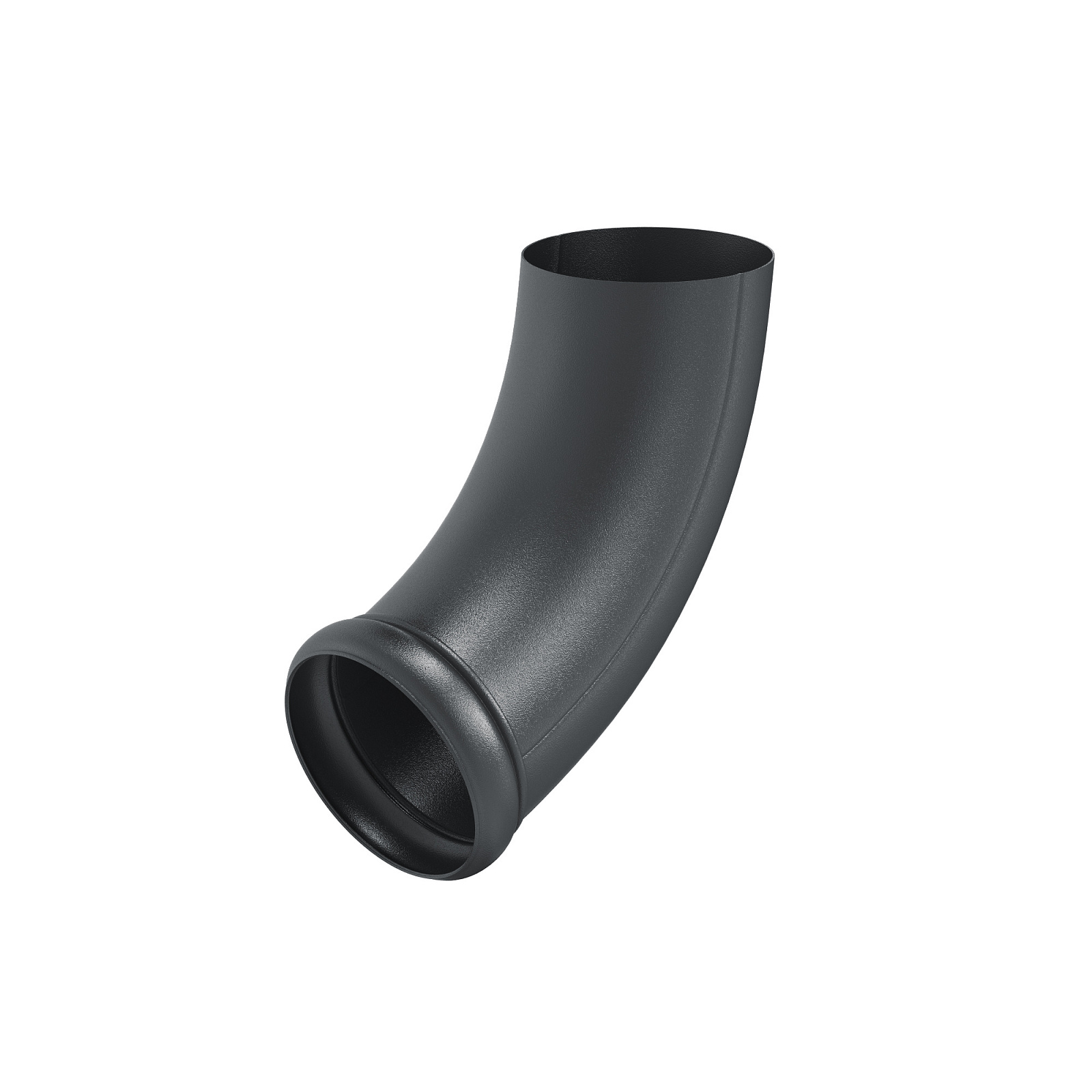 Отвод (слив) трубы декорированный, металлический матовый купить в Санкт-Петербурге