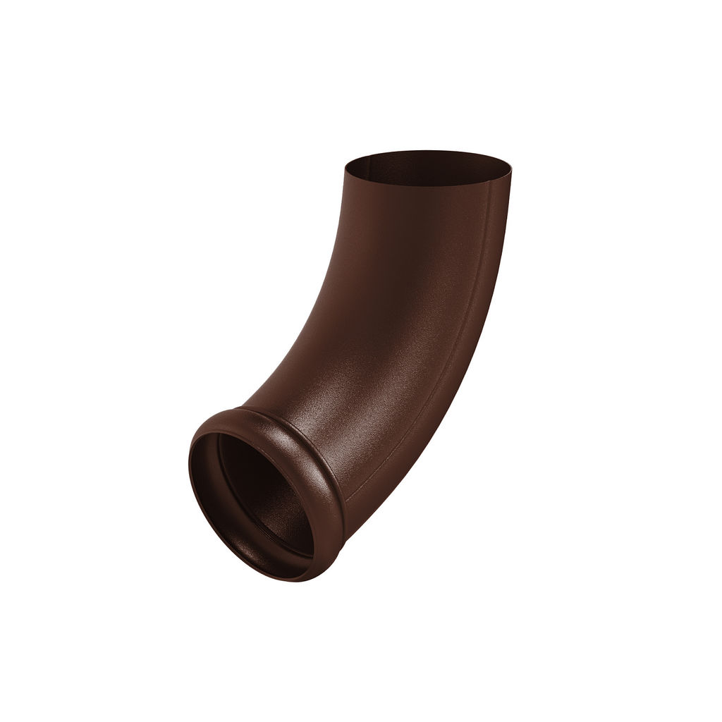 Отвод (слив) трубы декорированный, металлический матовый купить в Санкт-Петербурге