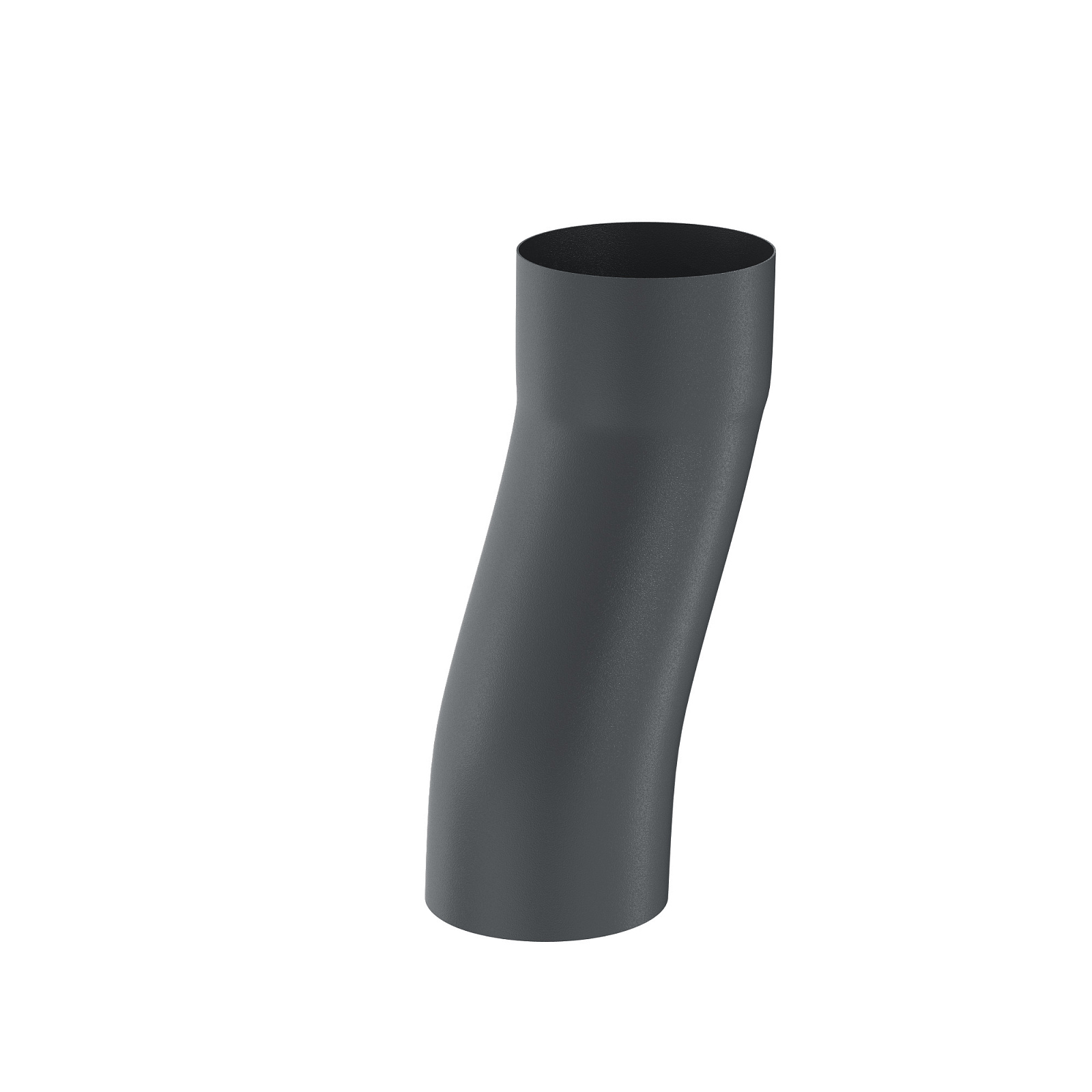 S-обвод водосточной трубы, металлический матовый купить в Санкт-Петербурге