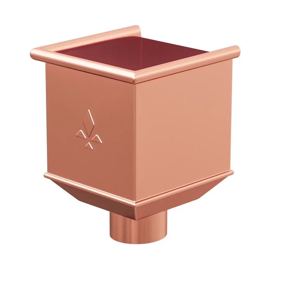 Воронка водосборная медная, D90 купить в Санкт-Петербурге