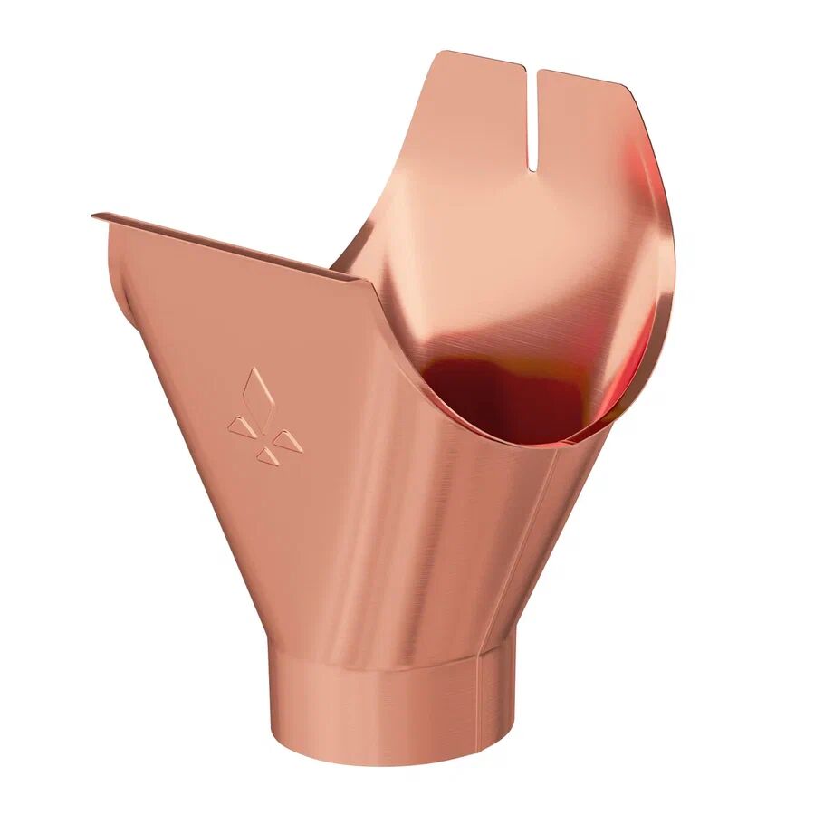 Воронка желоба медная, D150 купить в Санкт-Петербурге