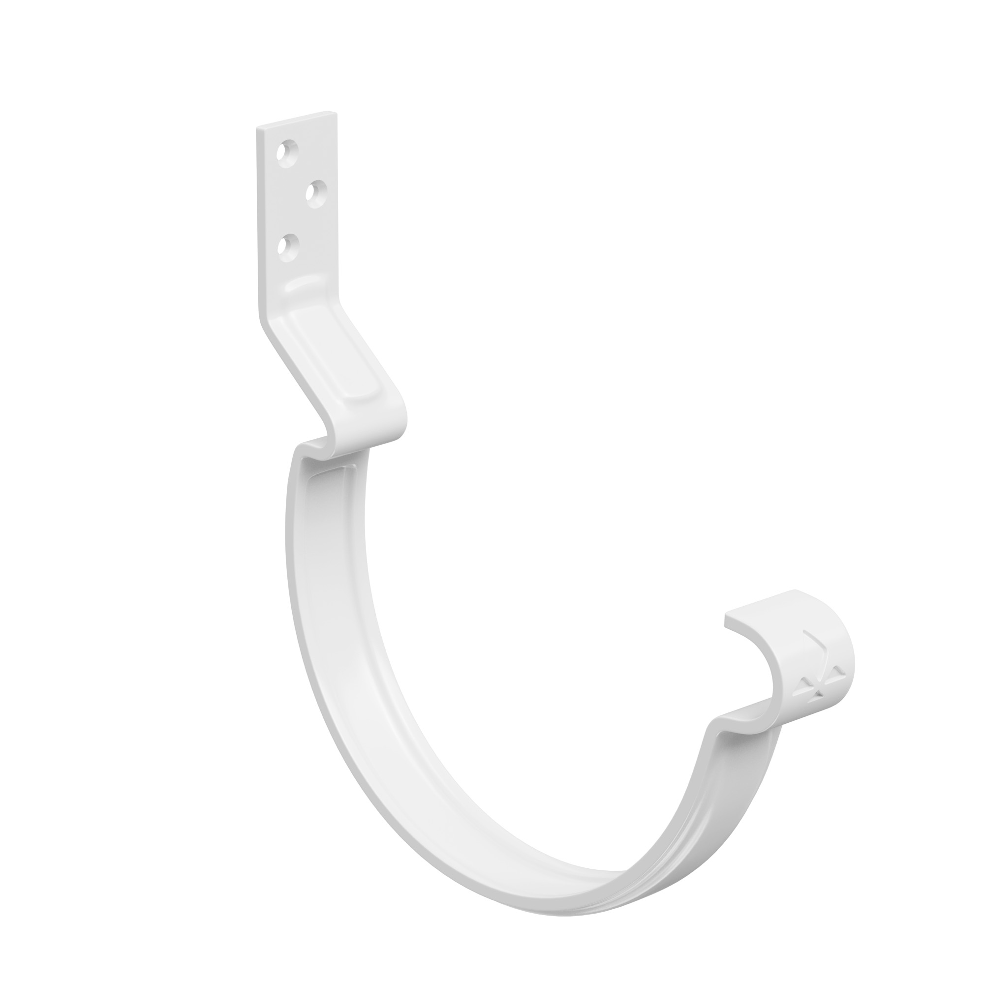 Кронштейн желоба короткий с комплектом крепления модернизированный усиленный Aquasystem Комфорт D125 купить в Санкт-Петербурге