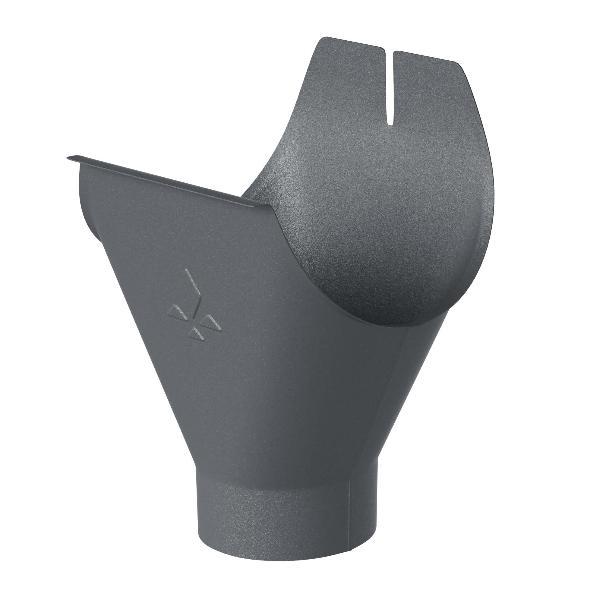 Воронка желоба D125/90 матовый PU aquAsystem купить в Санкт-Петербурге