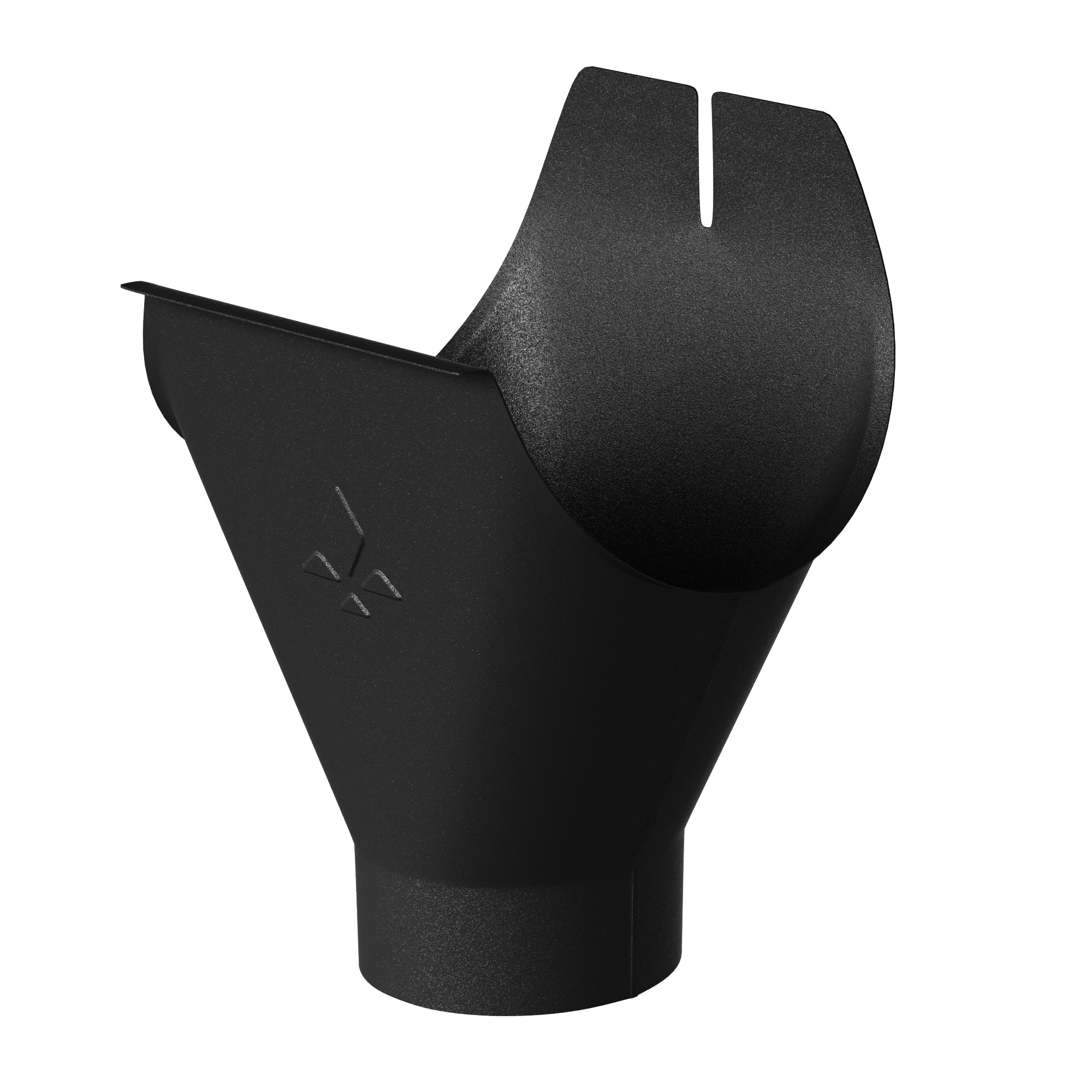 Воронка желоба D125/90 матовый PU aquAsystem купить в Санкт-Петербурге