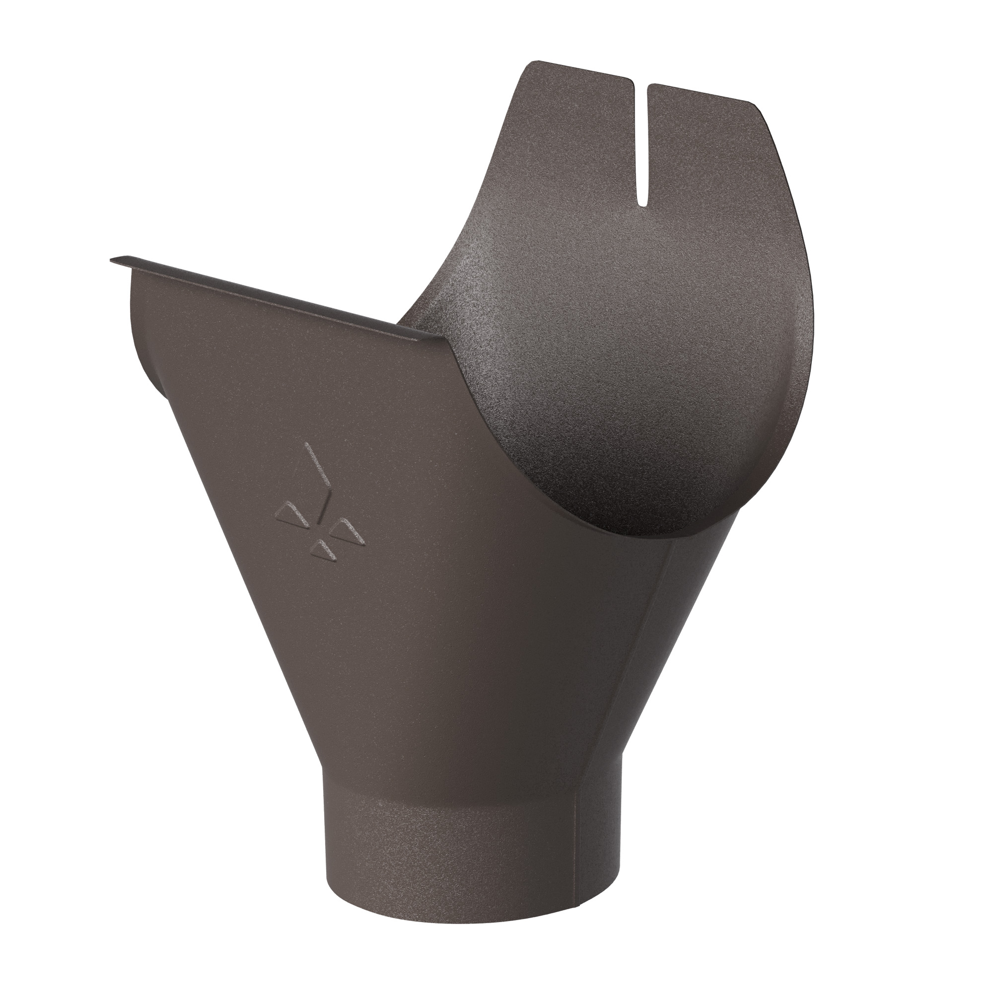 Воронка желоба D150/100 матовый PU aquAsystem купить в Санкт-Петербурге