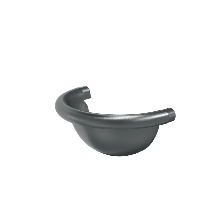 Заглушка желоба полукруглая D150 матовый PU aquAsystem купить в Санкт-Петербурге