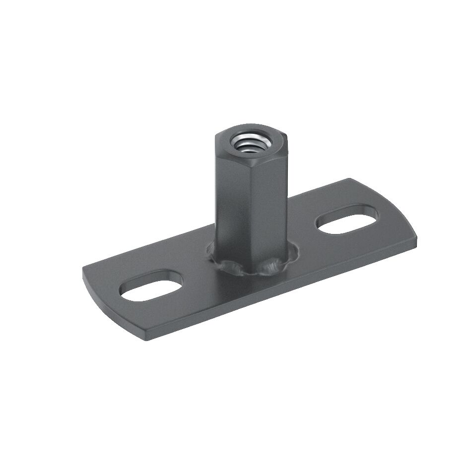 Держатель для хомута под метиз темно-серый (7024) PU aquAsystem купить в Санкт-Петербурге