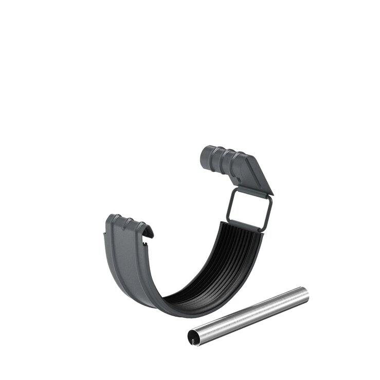 Соединитель желоба в комплекте D125 матовый PU aquAsystem купить в Санкт-Петербурге