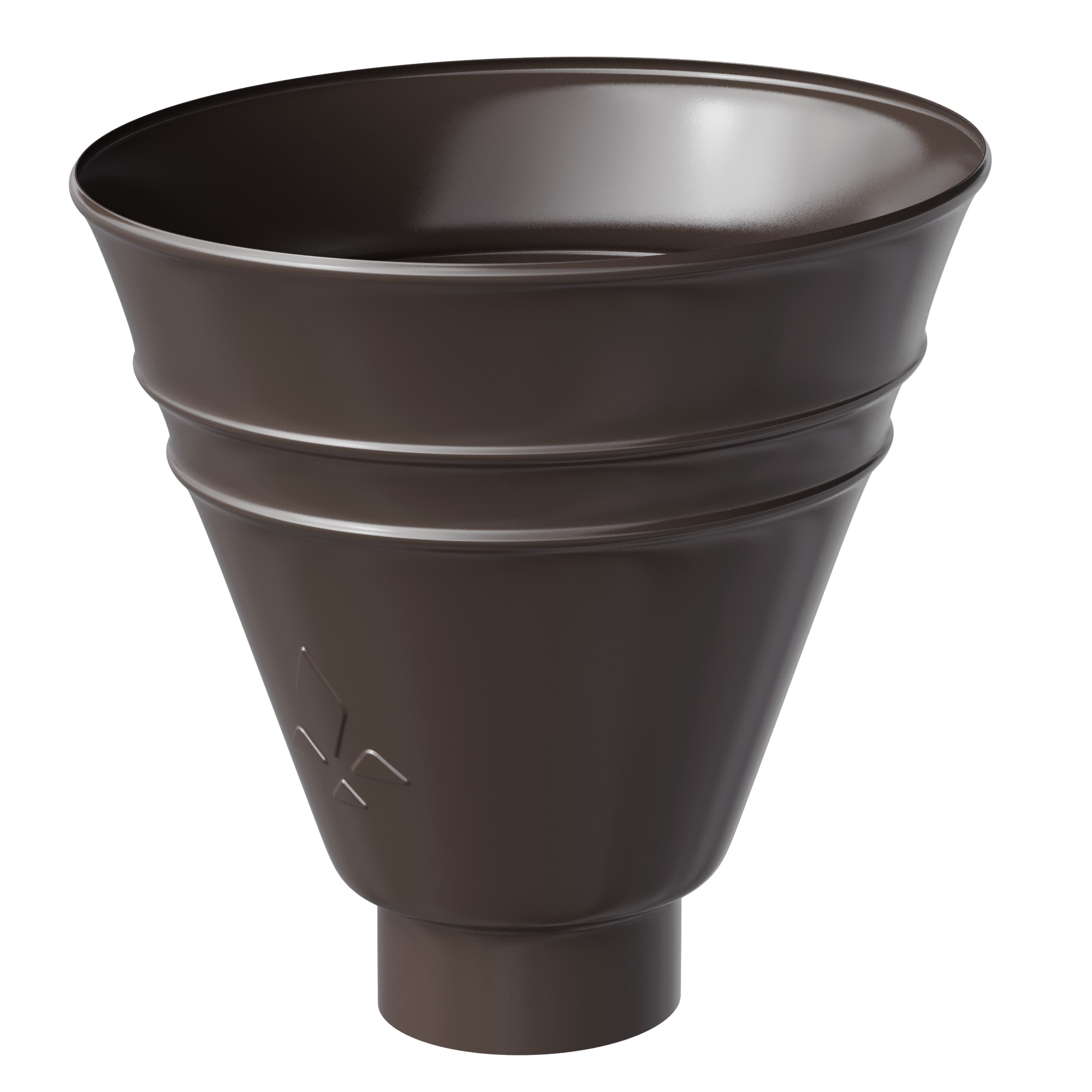 Воронка водосборная круглая металлическая, D100 купить в Санкт-Петербурге