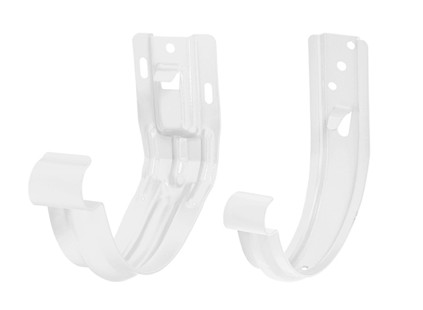 Кронштейн желоба универсальный с комплектом крепления металлический купить в Санкт-Петербурге