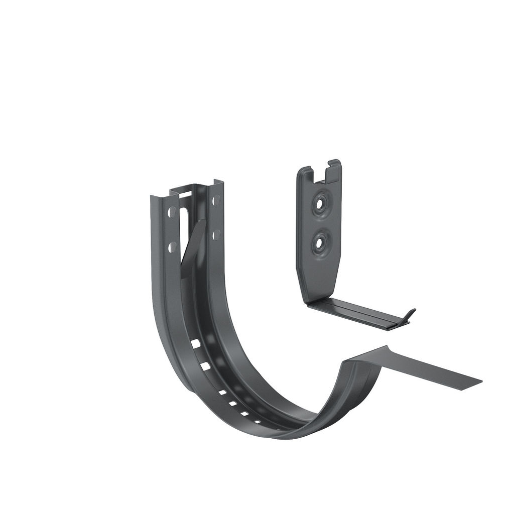 Кронштейн желоба регулируемый с комплектом крепления металлический купить в Санкт-Петербурге