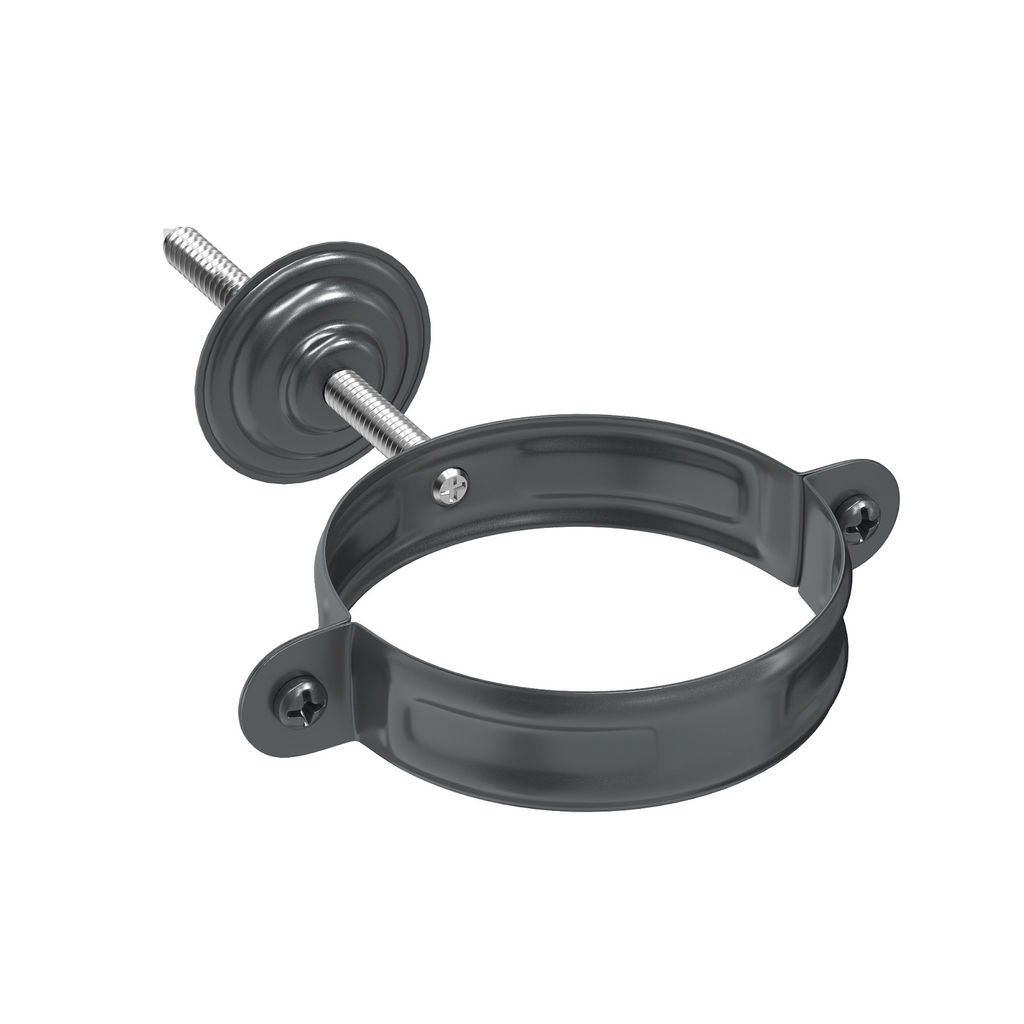 Хомут трубы (с метизом и накладкой) металлический купить в Санкт-Петербурге