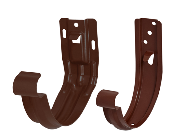 Кронштейн желоба универсальный с комплектом крепления металлический купить в Санкт-Петербурге