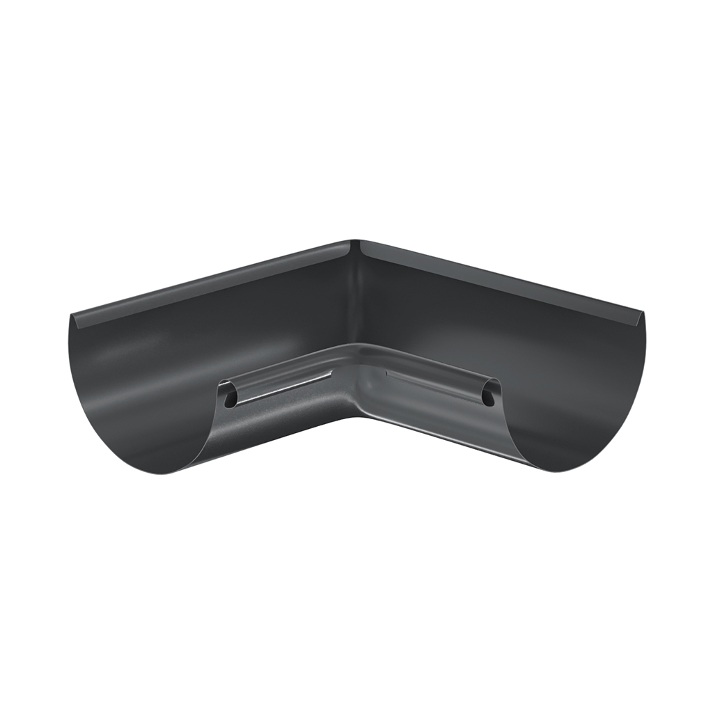 Угол водосточного желоба внутренний 90° Aquasystem Комфорт D125 купить в Санкт-Петербурге