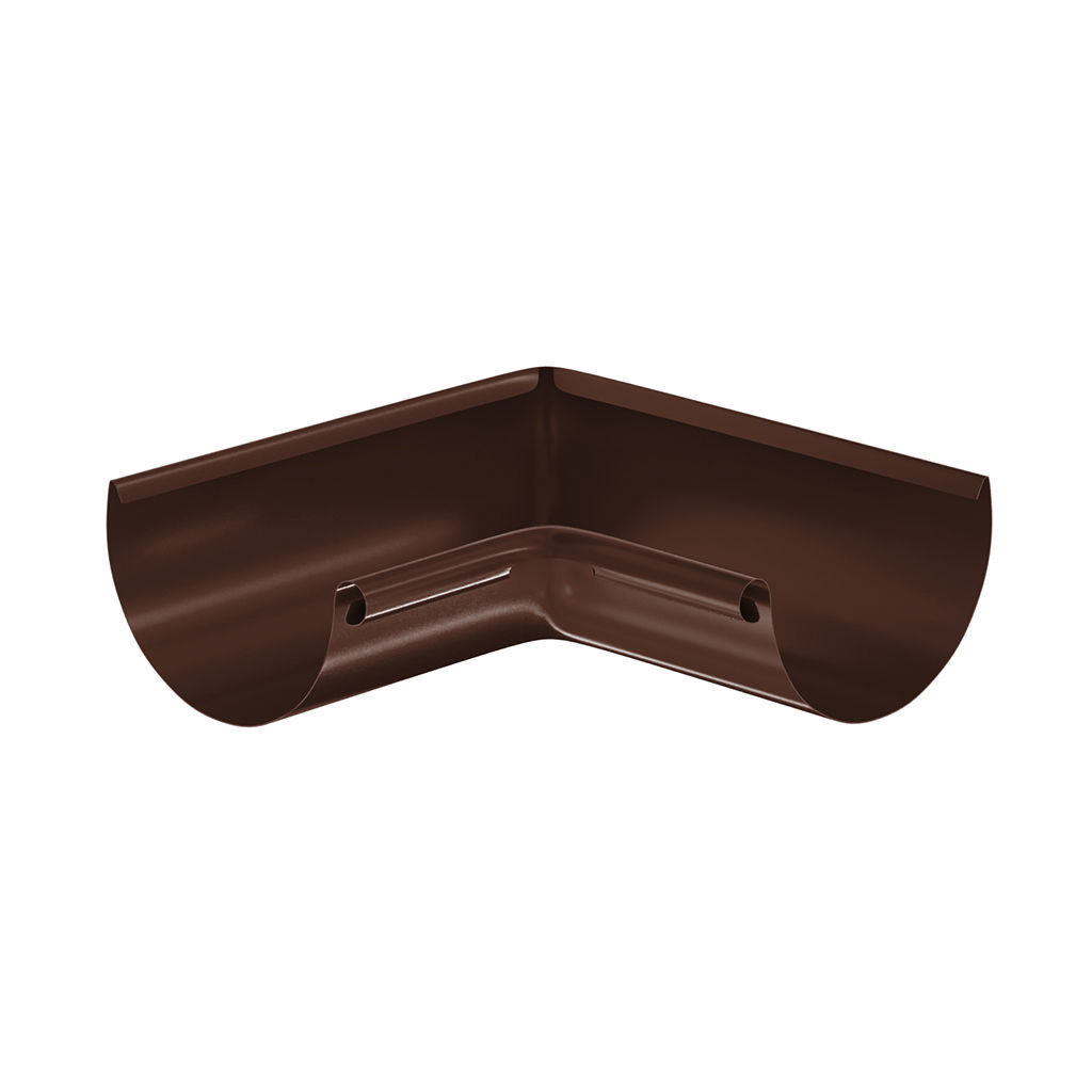 Угол водосточного желоба внутренний 90° Aquasystem Комфорт D125 купить в Санкт-Петербурге