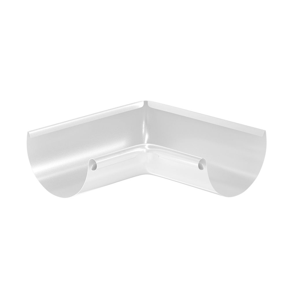 Угол водосточного желоба внутренний 90° Aquasystem Комфорт D125 купить в Санкт-Петербурге