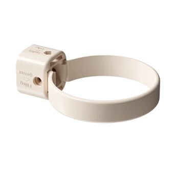 Хомут трубы пластиковый D100 латте Docke LUX купить в Санкт-Петербурге