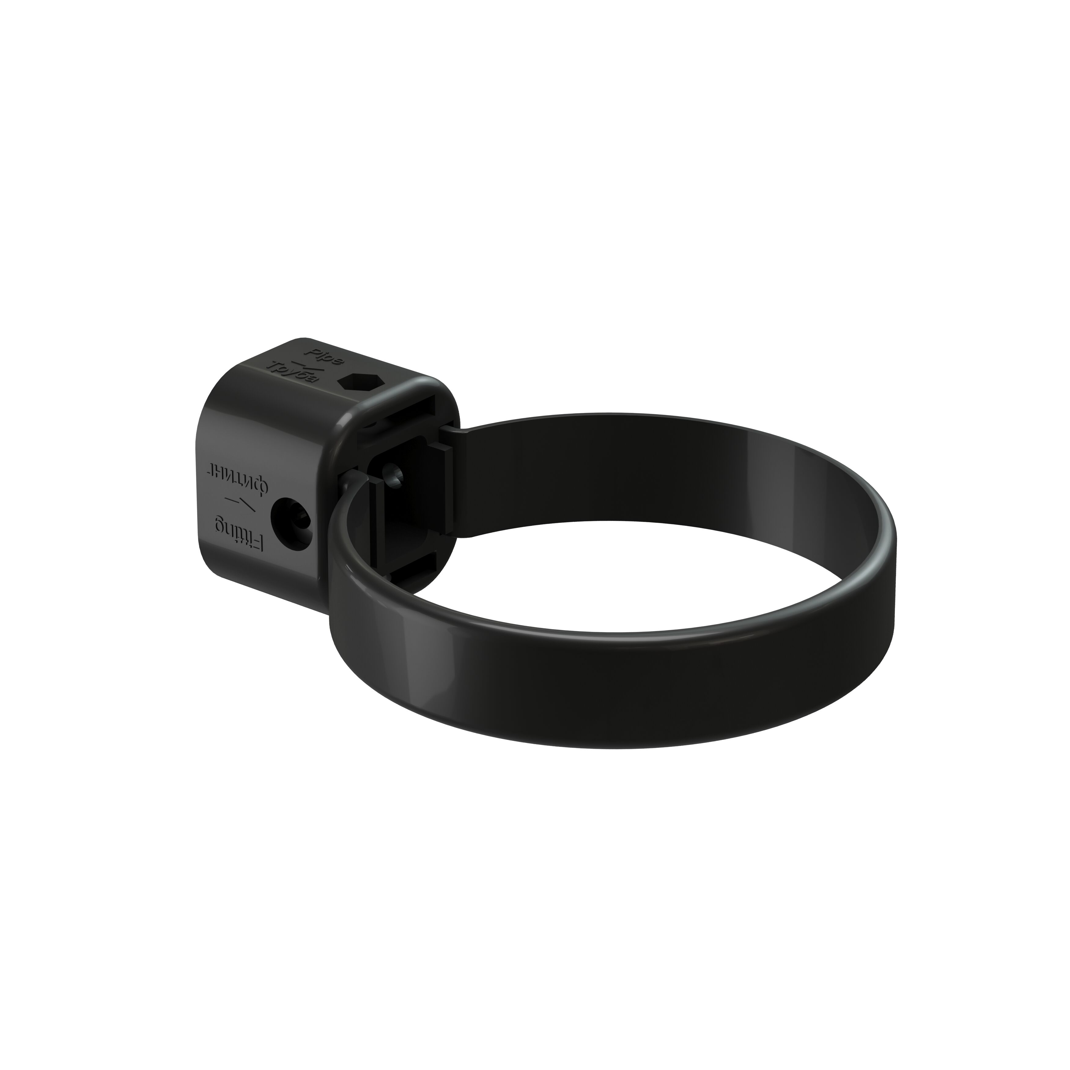 Хомут трубы универсальный пластиковый купить в Санкт-Петербурге