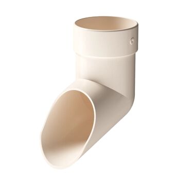 Наконечник трубы (слив-отвод) D100 латте Docke LUX купить в Санкт-Петербурге