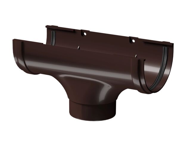 Воронка желоба пластиковая Docke Premium, темно-коричневый купить в Санкт-Петербурге