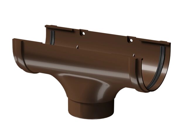 Воронка желоба пластиковая Docke Premium, коричневый купить в Санкт-Петербурге