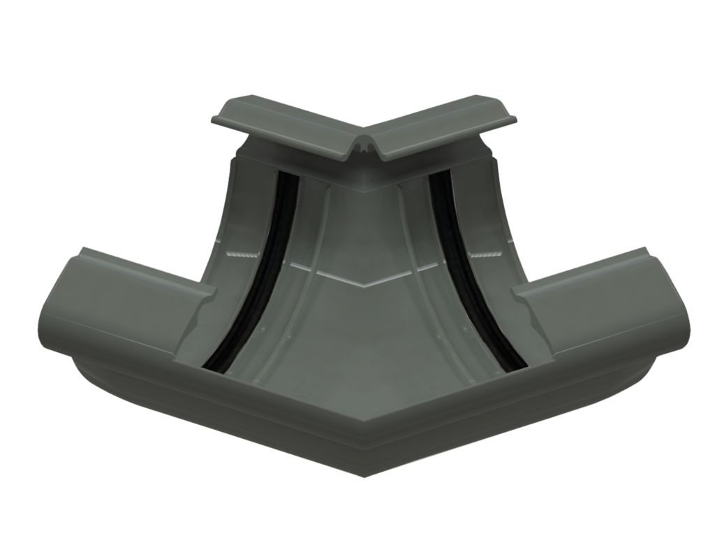 GLC ПВХ Угол желоба 135° пластиковый купить в Санкт-Петербурге