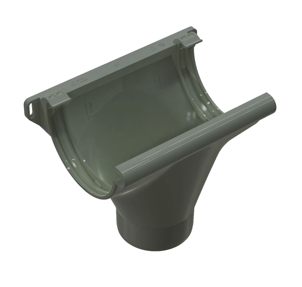 GLC ПВХ Воронка желоба пластиковая купить в Санкт-Петербурге