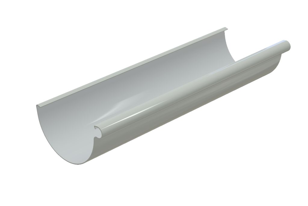 GLC ПВХ Желоб водосточный пластиковый 3м купить в Санкт-Петербурге