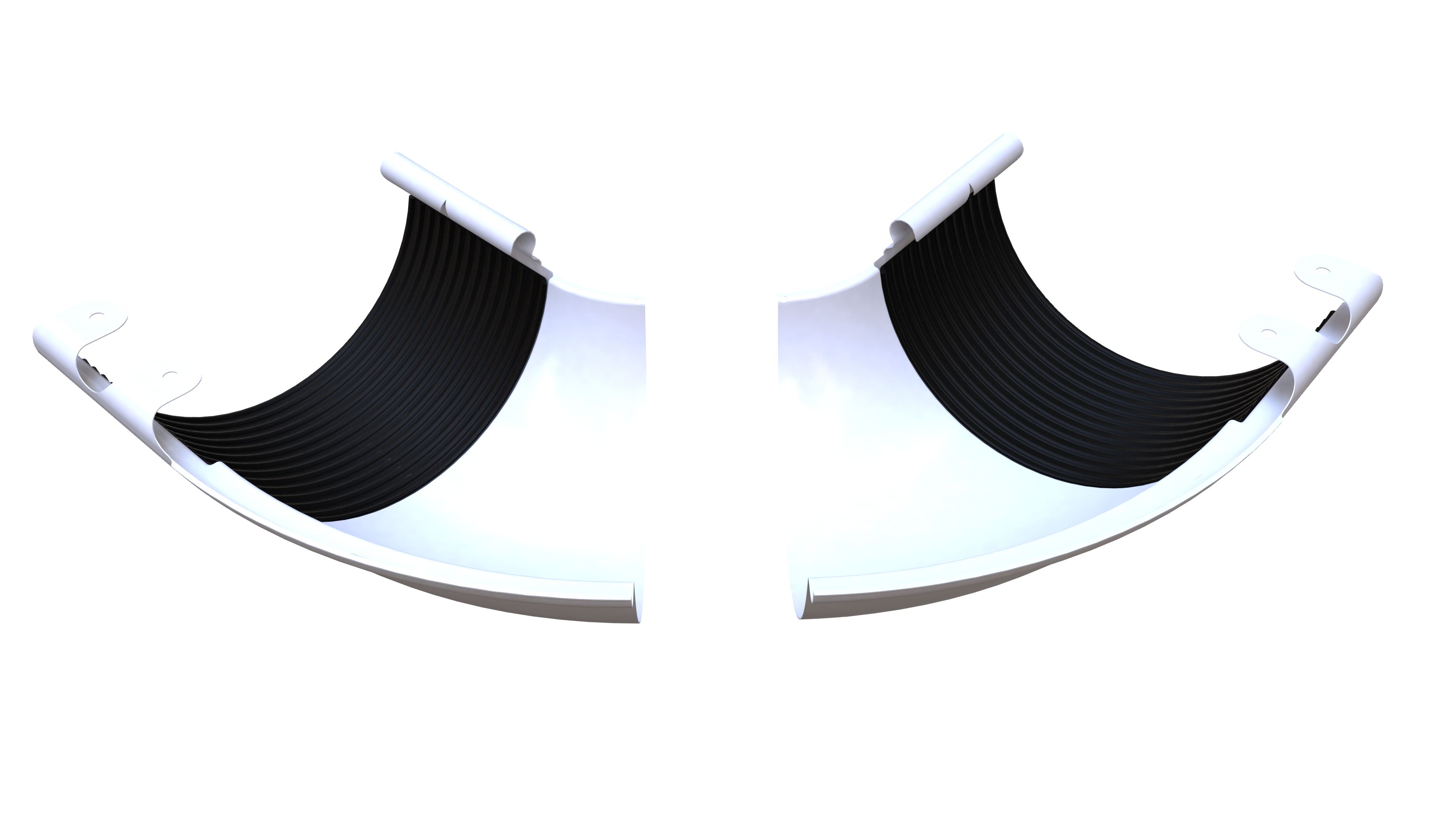 Угол водосточного желоба внешний регулируемый 100-165° GLC Steel купить в Санкт-Петербурге