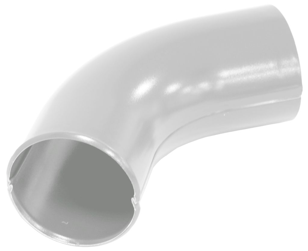 Отвод (слив) трубы металлический D90 купить в Санкт-Петербурге