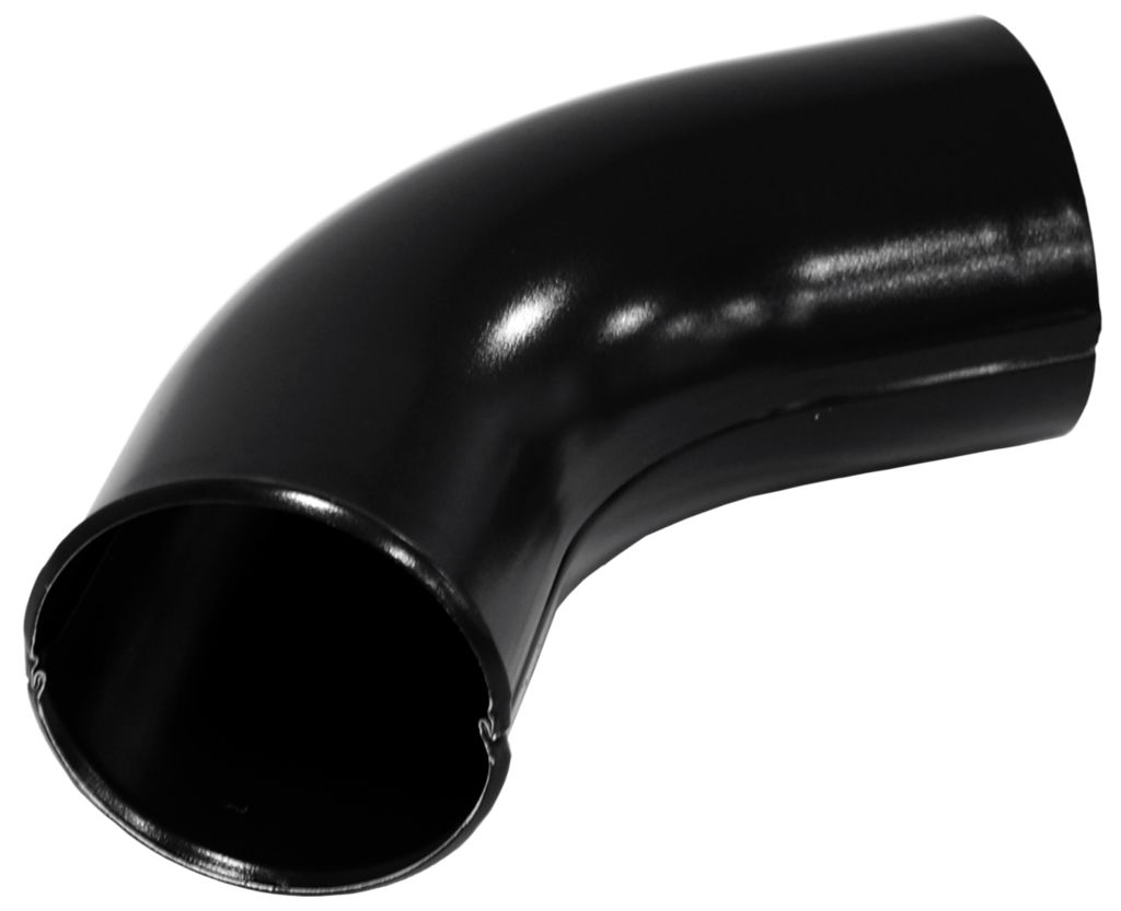 Отвод (слив) трубы металлический D90 купить в Санкт-Петербурге