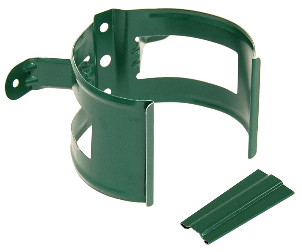 Хомут трубы (дерево) металлический D90 купить в Санкт-Петербурге