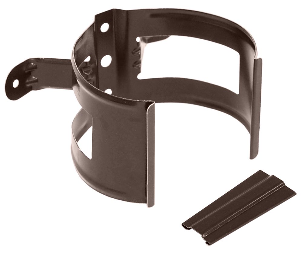 Хомут трубы (дерево) металлический D100 купить в Санкт-Петербурге