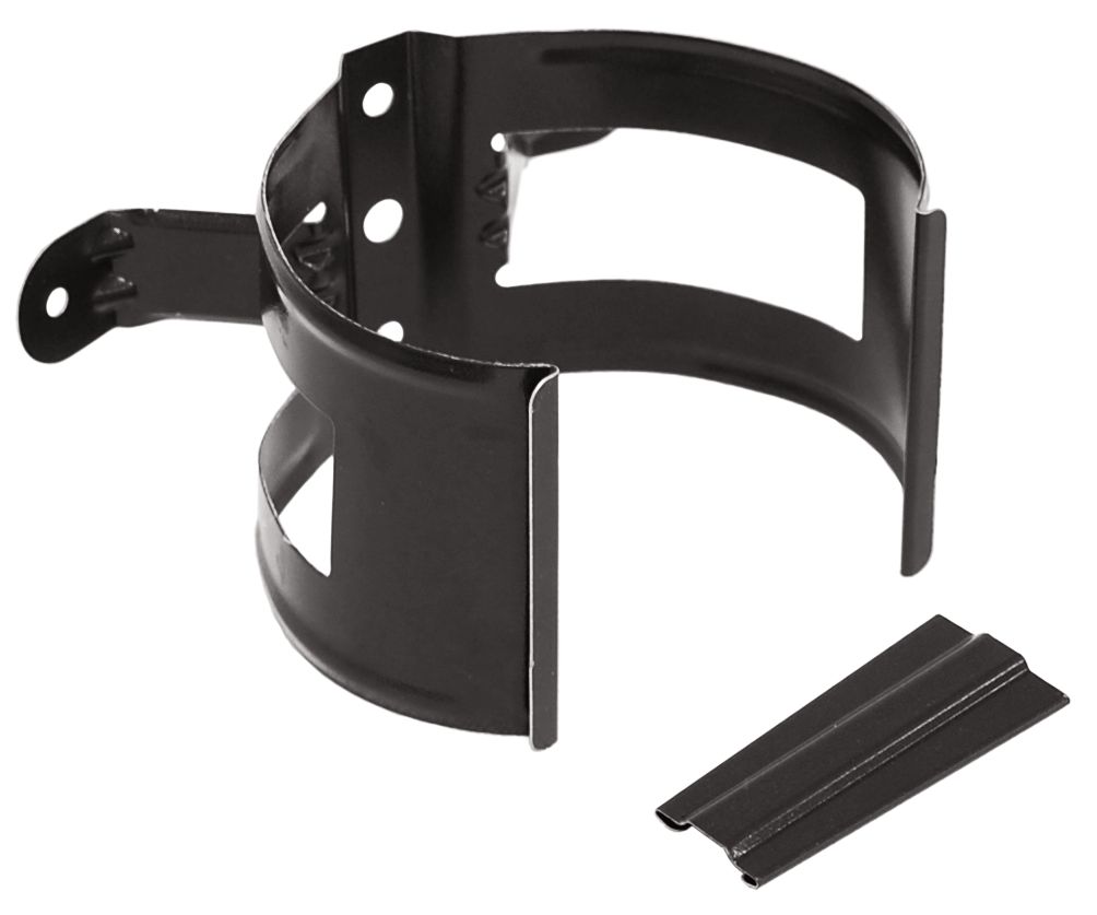 Хомут трубы (дерево) металлический D90 купить в Санкт-Петербурге